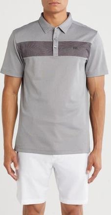Travis Mathew Garden Theory Polo in Heather Grey at Nordstrom Rack, Size Medium