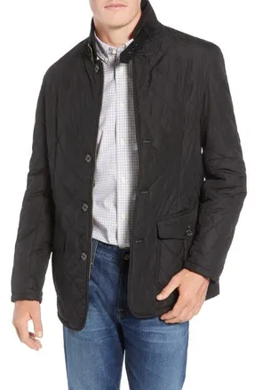 Barbour Lutz Quilted Jacket in Black at Nordstrom, Size Xx-Large