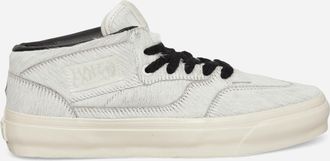 Vans Life is Unfair Half Cab 33 LX Pony Hair Sneakers Marshmallow / Black