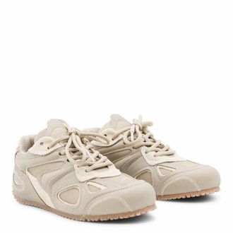 Axel Arigato Nubuck & Suede Low-Top Sneaker - Beige
