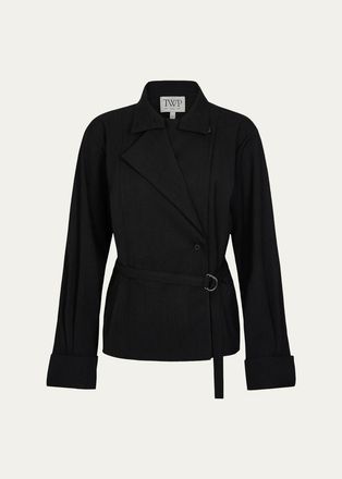 TWP The Last Chapter Belted Coton Jacket