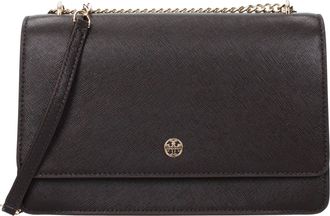 Tory Burch Brown Leather Crossbody Womens Bag