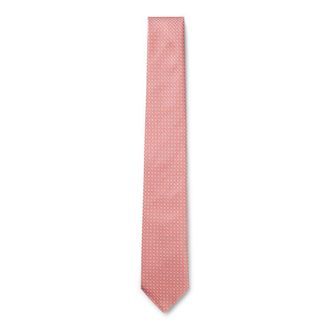 BOSS Jacquard-pattern tie in a silk blend