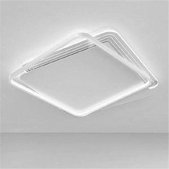 Trade Shop Trade Shop Traesio - Trade Shop - Plafoniera Led 35w Quadrata Bianco Lampadario Soffitto Moderno Luce Fredda 70708