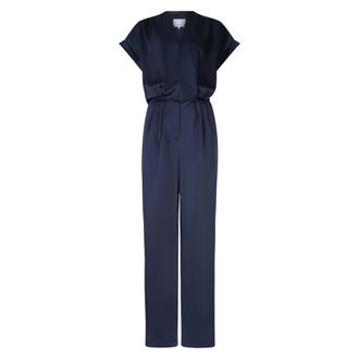 Dante6 Dames, Jumpsuits & Playsuits, Blauw, Maat: XL Satijn