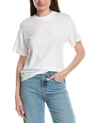 Rolla's Tomboy Linen-Blend T-Shirt