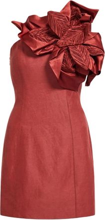 Aje Abito corto Isla a fiori - Arancione