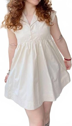 Wishlist Clean Slate Mini Dress In Cream