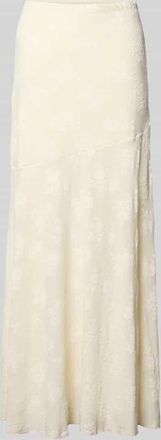 Gina Tricot Maxirock mit elastischem Bund in Offwhite, Gr&ouml;&szlig;e XS