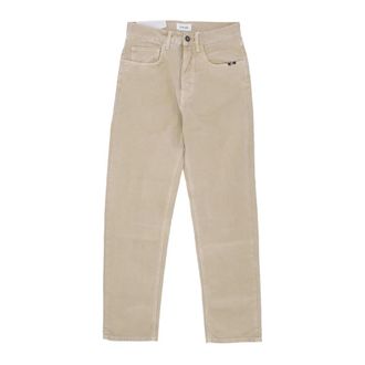 Amish Heren, Broeken, Beige, Maat: W34 Katoen