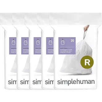 Simplehuman Code R Custom Fit Liners with Quick Dispense Packs in 100 Liners at Nordstrom, Size Refill