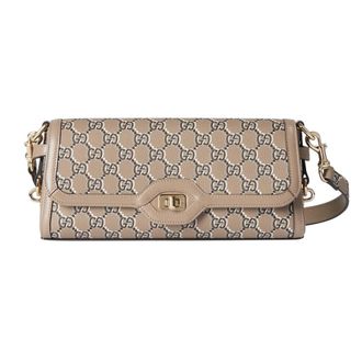 Gucci Dames, Tassen, Beige, Maat: ONE Size Leer