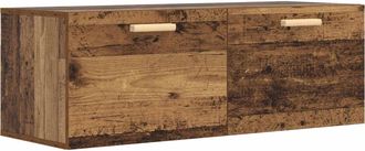 vidaXL Armario De Pared Madera Envejecida 100 X 36,5 X 35 Cm Vidaxl