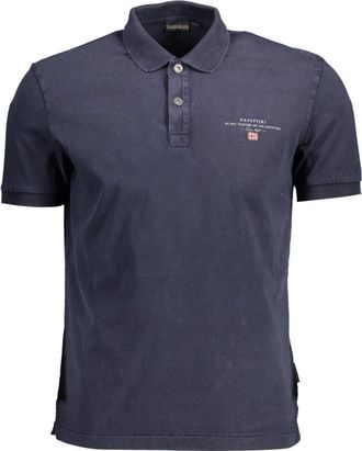 Napapijri Polo Shirts - Heren - Polos - Blauw - S - Tops