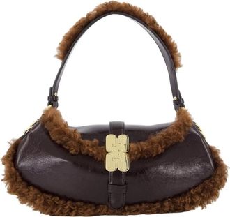 Ganni B-Kat Bag - Bags - Mujer - Marr&oacute;n - ONE SIZE
