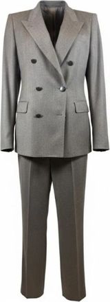 Tagliatore Double-Breasted Suit - Heren - Business pakken - Grijs - XS - Wol - Kostuums