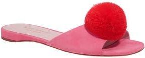 Kate Spade New York amour pom slide sandal in Pink Peppercorn at Nordstrom Rack, Size 5.5