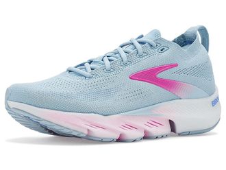 Brooks Glycerin Flex Womens Shoes Skyway/Cyber Pink/Blazing Bell : 10.5 B - Medium, Synthetic