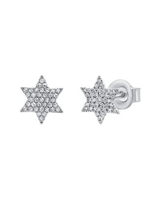 Sabrina Designs 14K 0.15 Ct. Tw. Diamond Star Studs