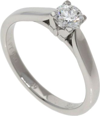 Van Cleef & Arpels Platinum 950 Band Ring (Pre-Owned)
