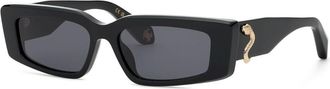 Roberto Cavalli SRC185 0700 Mens Sunglasses Black Size 55