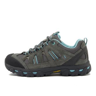 Peter Storm Womens Arnside II Vent Walking & Hiking Shoe with StormGrip Outsole - Grey - Size UK 7