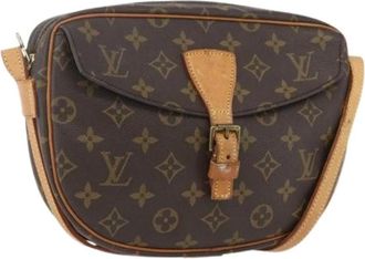 Louis Vuitton Pre-owned Cross Body Bags, female, Brown, Size: ONE SIZE Pre-owned Vintage Canvas Cross Body Bag