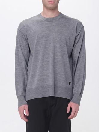 Ami Pullover girocollo Ami Paris in lana e seta