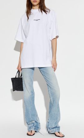 Alexander Wang T-shirt With Logo, Womens, White