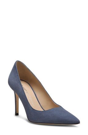 Stuart Weitzman Stuart Power 85 Pump in Stormy Blue at Nordstrom, Size 5.5