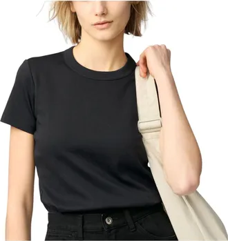 Uniqlo (WMNS) UNIQLO Crew Neck T-Shirt Black 483456-09