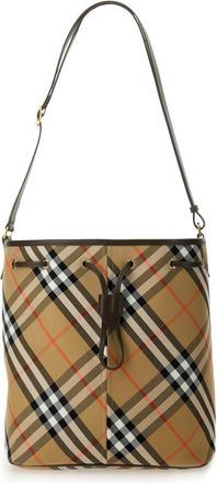 Burberry Check Bucket Bag