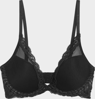 Natori Feathers Contour Plunge Bra