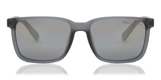 Polo Ralph Lauren PH4189U Polarized 5696Z3 Mens Sunglasses Grey Size 55