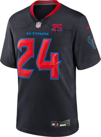 Nike Derek Stingley Jr. Houston Texans 25th Season Nike Mens NFL Game Jersey in Blue | 67NM0B9H9HF-DUA