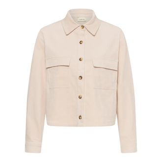 Cream Blouses & Hemden - Dames - Jassen - Beige - Maat: M