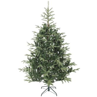 OEM &Aacute;rbol De Navidad Artificial 210 Cm Con 1123 Ramas Y Soporte Met&aacute;lico Plegable F&aacute;cil Montaje Para Sal&oacute;n Interior Verde