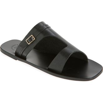 ATP Atelier Varna Cutout Sandal in Black at Nordstrom, Size 12Us
