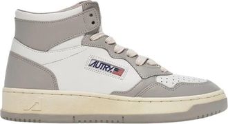 Autry Vintage Style Medalist Mid Sneakers - Heren - Sneakers - Grijs - 42 EU - Katoen - Schoenen