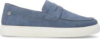 Rieker Blauwe Su&egrave;de Loafers - Heren - Loafers - Blauw - 43 EU - Su&egrave;de - Schoenen