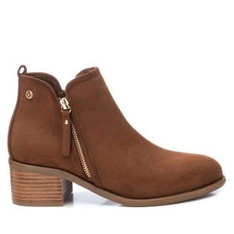 Xti Womens Cowboy Booties In Camel