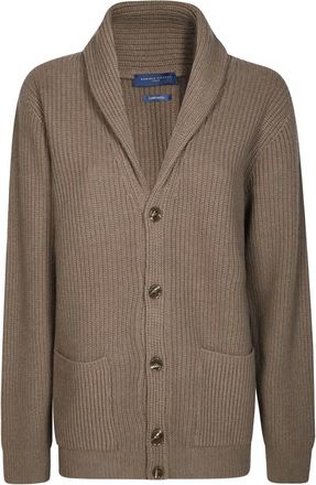 Daniele Fiesoli shawl-collar cardigan - Brown