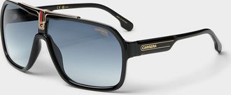 Carrera Red stripe aviator sunglasses