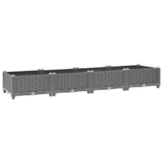 vidaXL Arriate Polipropileno 160x40x23 Cm Vidaxl