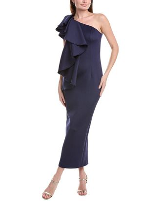 Jovani Sheath Tea-Length Dress