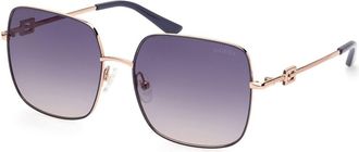 Guess GU7906-H 20B Womens Sunglasses Gold Size 58