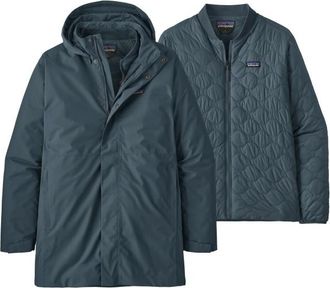 Patagonia Heyes Peak 3-In-1 Parka Parka f&uuml;r Herren | blau