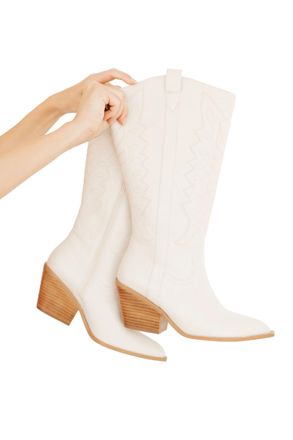 Corkys Footwear Womens Line Dancing Cowboy Boots In White