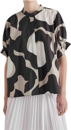 Meimeij Overhemden, Dames, Veelkleurig, M, S1018 ST Moonbeani Camicia