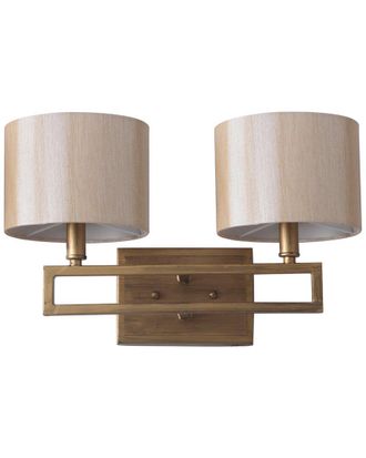 Safavieh Catena 9.25In Double Light Sconce